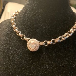 Heavy chain necklace